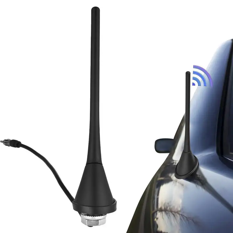 

Radio Antenna For Car FM AM Car Antenna Replacement Waterproof Radio Antenna Boosts FM AM Signals For Cars