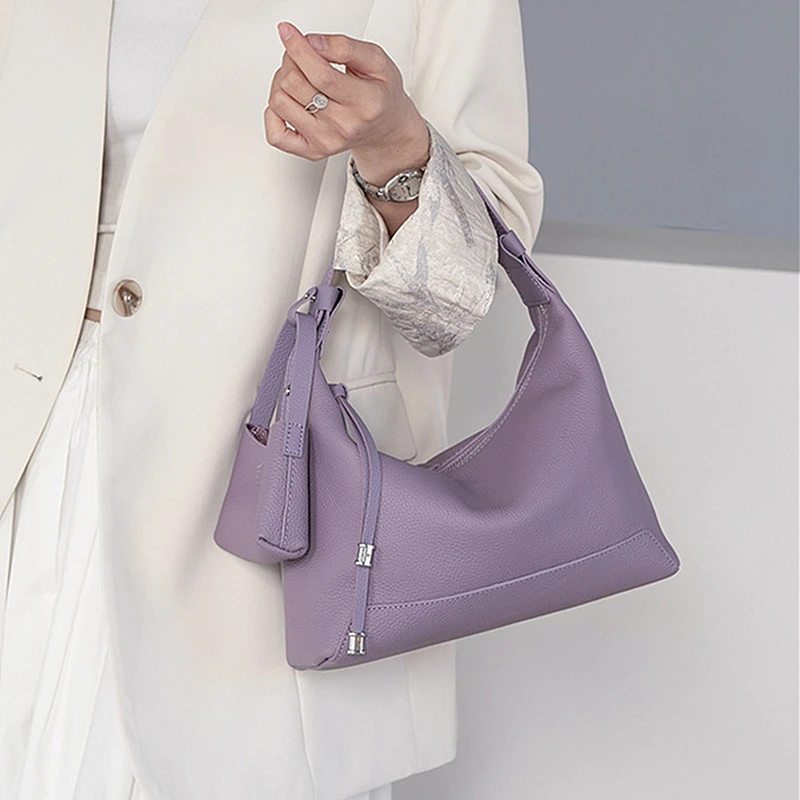 Сумка через плечо из натуральной кожи с воздушным змеем и подходящим кошельком