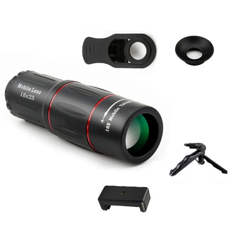 

18X Telescopic Camera Lenses Wide Angles FisheyesLens for Phone Photography