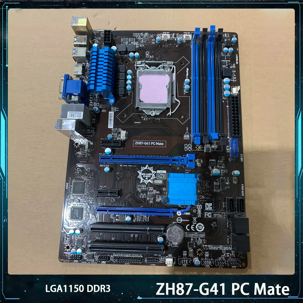 

ZH87-G41 PC Mate для Msi LGA1150 DDR3 64GB PCI-E 3,0 SATA3 USB2.0/3,0 ATX, материнская плата для настольного компьютера, высокое качество, быстрая доставка