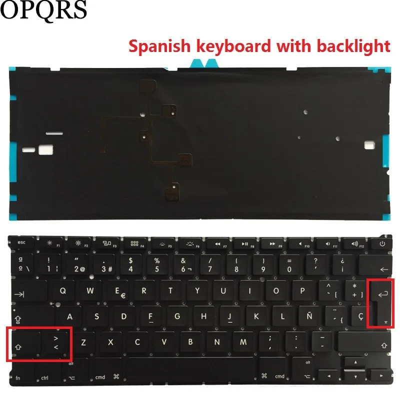 Для Macbook Air 13 &quotA1466 A1369 MD231 MD232 MC503 MC504 2011-2015 Русская клавиатура для ноутбука