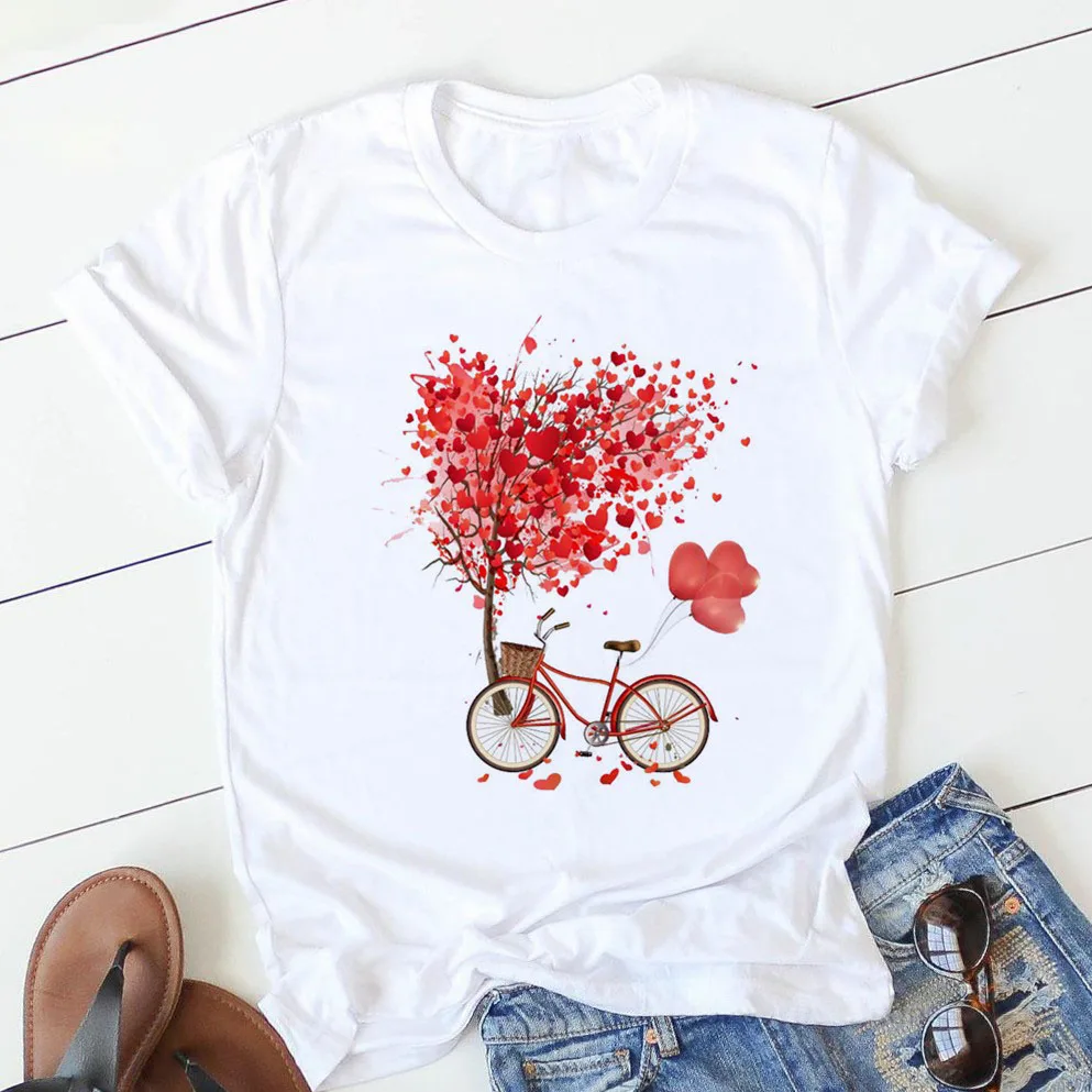 

Cute Cats Print Short Sleeve Women T Shirts Harajuku Casual O Neck Basic Top Tees Shirt Female Kawaii Funny Cartoon T shirt