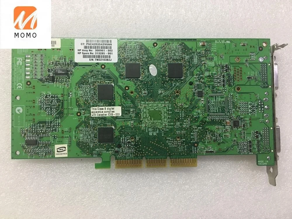 Видеокарта Quadro4 980 XGL AGP 8X 313285-001for XW8000 |