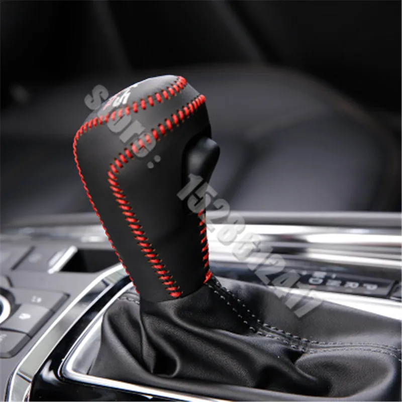

Car accessories Car PU interior gear cover Hand sewing gear cover For Mazda CX-5 2017 2018-2020 Second generation Car styling