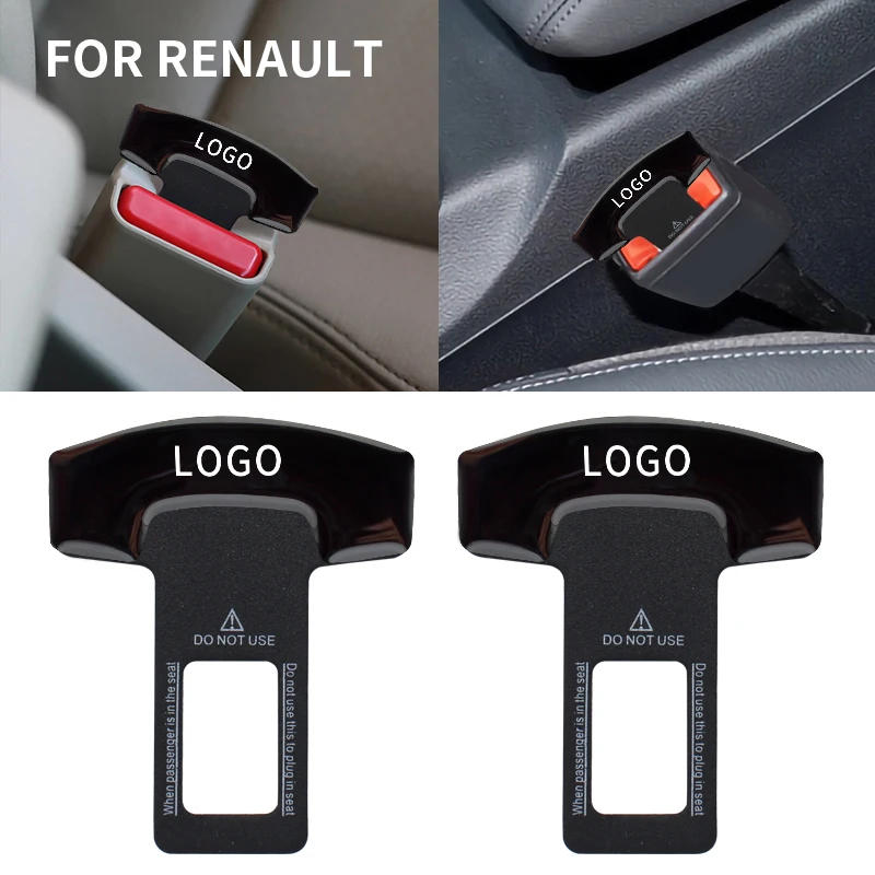 

Safety Belt Buckles Socket Seatbeltts Lock Buckle For Renault Megane 4 Clio 4 Captur Kadjar Scenic 2 Car Accessories Interior