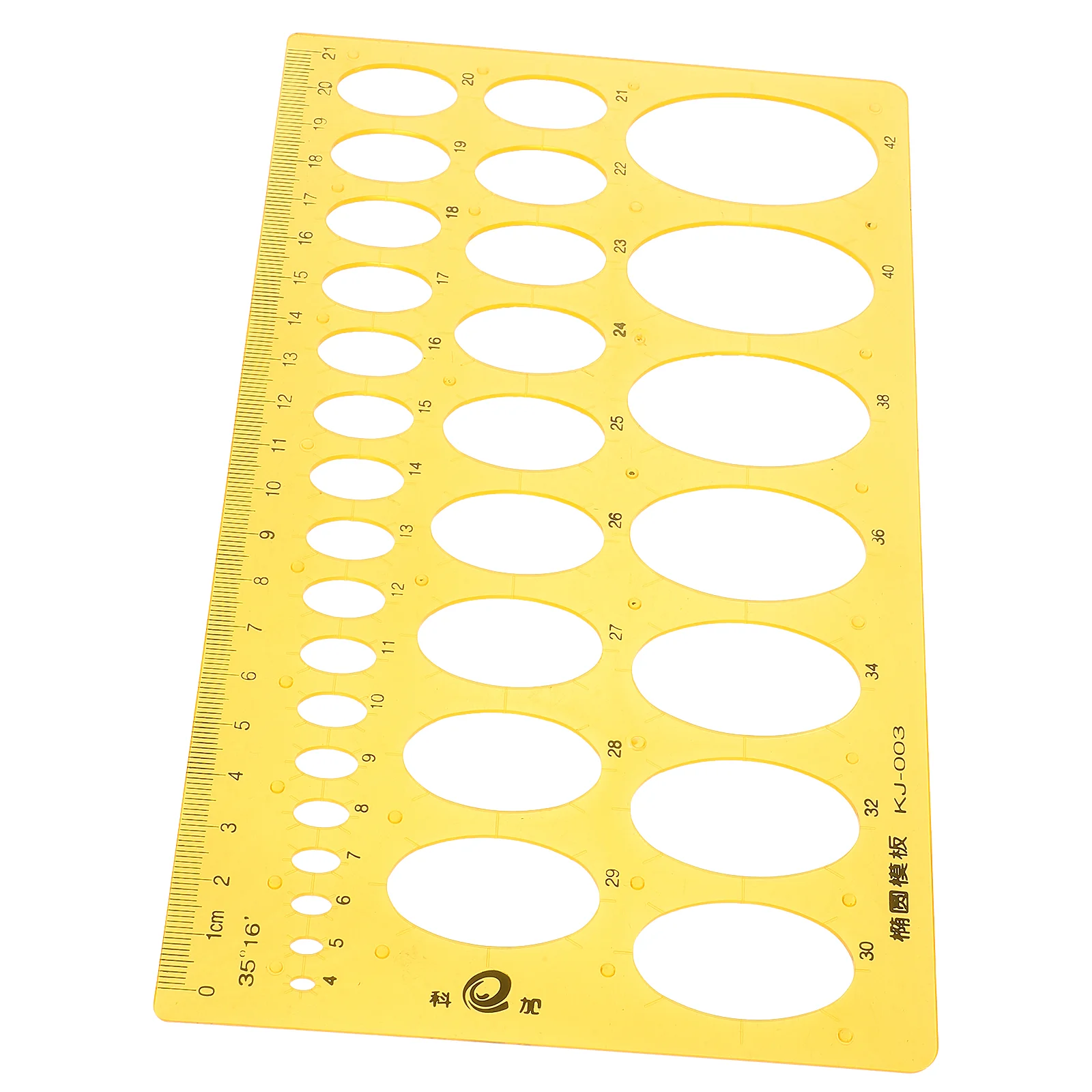 

Drafting Templates Architecture Drawing Rulers Kit Indoor Ellipse Measuring Tool
