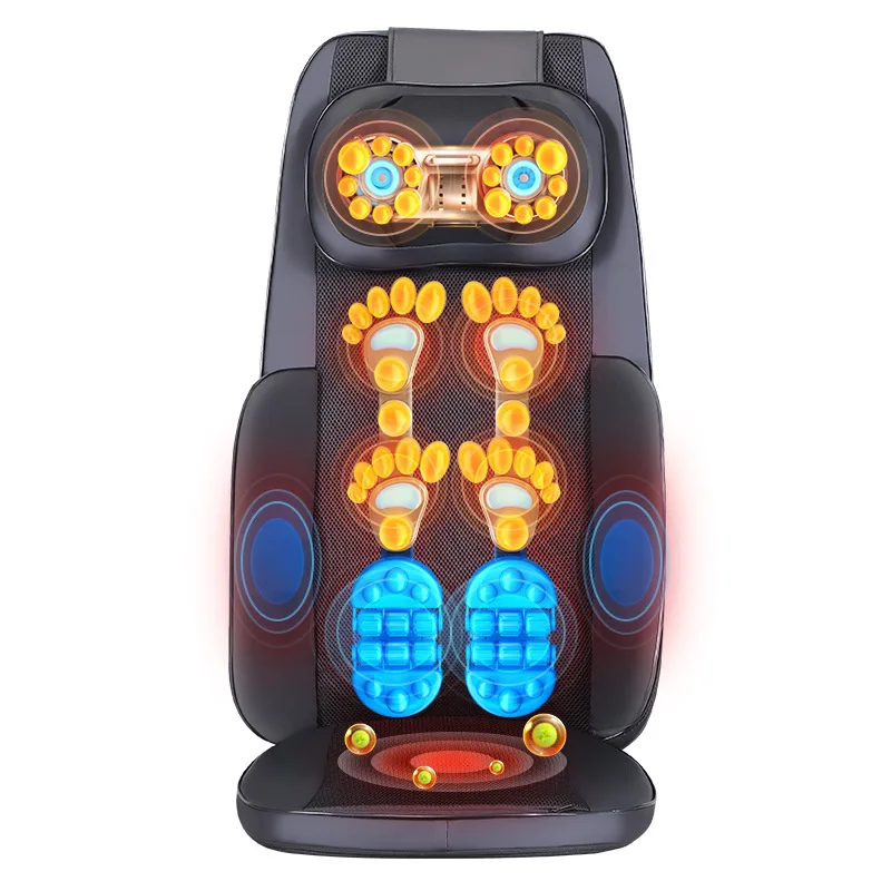 

New multifunctional massage cushion cervical vertebra massager electric household full-body massage cushion