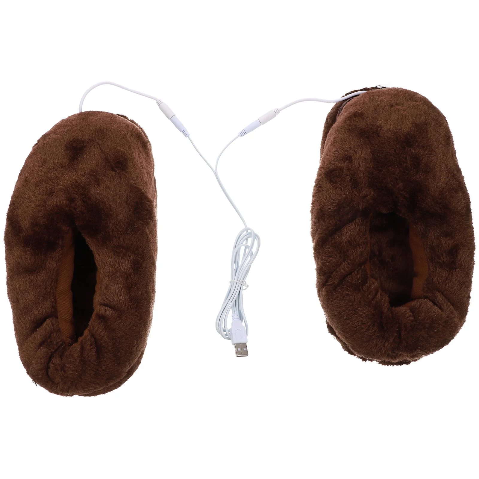 

Slippers Usb Heated Foot Electric Heating Warmer Shoes Plush Women Warmers Feet Winter Rechargeable Pad Boots Insoles Warm