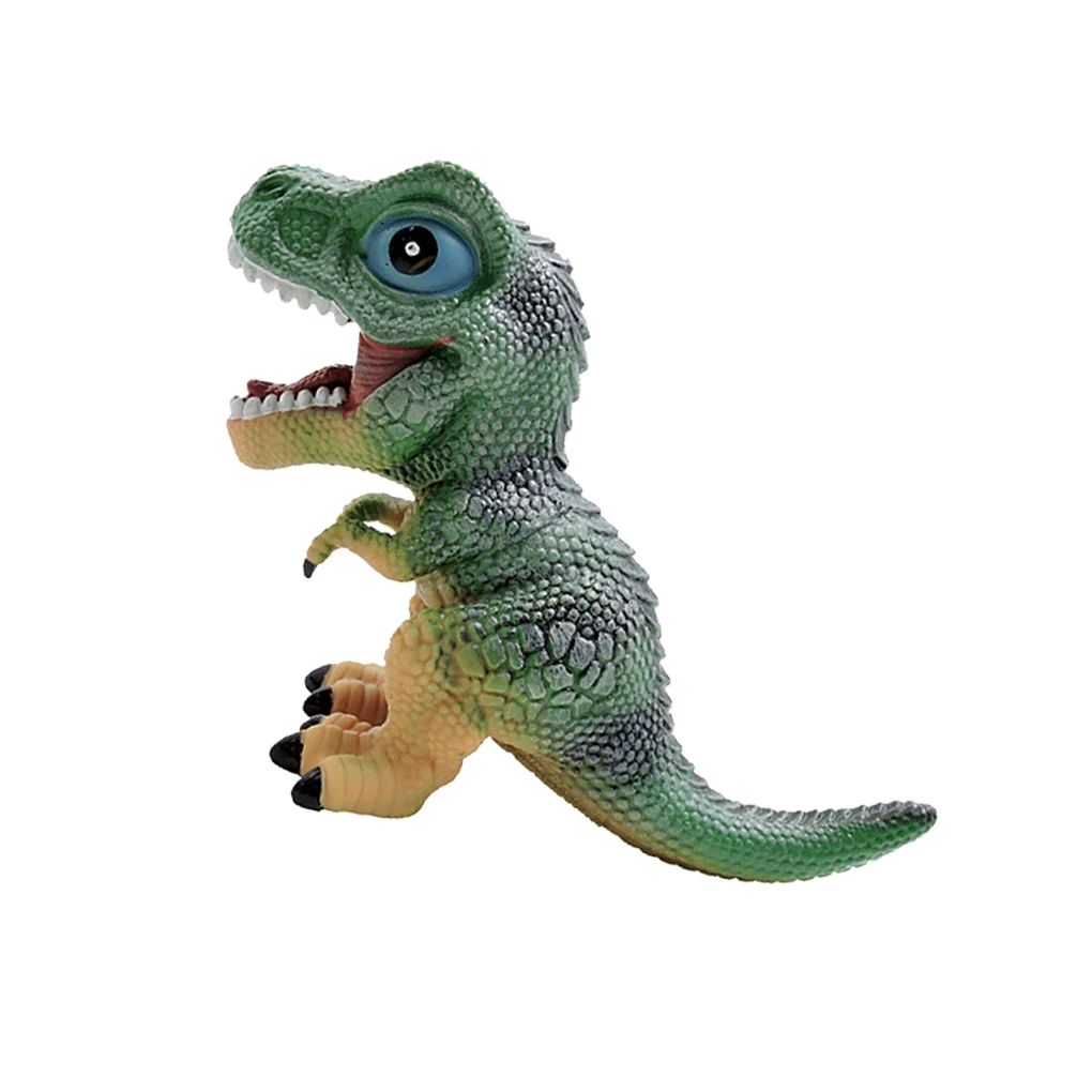

Dinosaur Toy with Sound Gift Realistic Simulation Models Handheld Smooth Vocal Toys School Office Family Adults Kids Boys