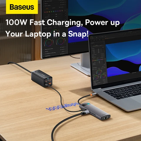 BASEUS USB C Hub 8 в 1
