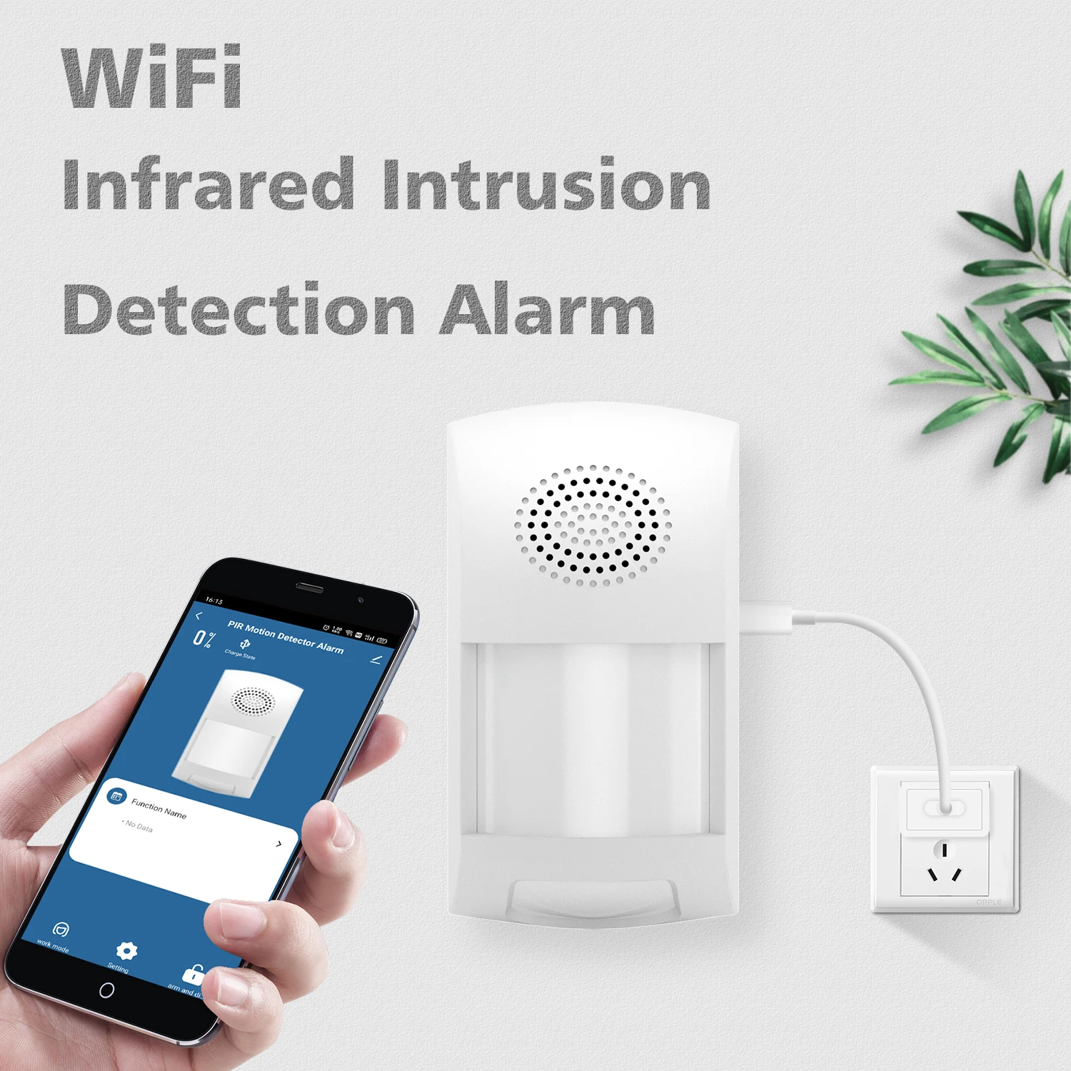 

WiFi Home Burglar Alarm System Motion Detector PIR Sensor Alarm Pet Immune Tuya Smart Life APP Remote Control Timing Arm Disarm