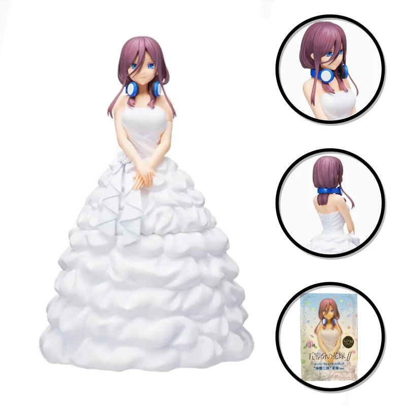 

Фигурка аниме Miku Nakano, свадебное платье, фигурка куклы, 10 см