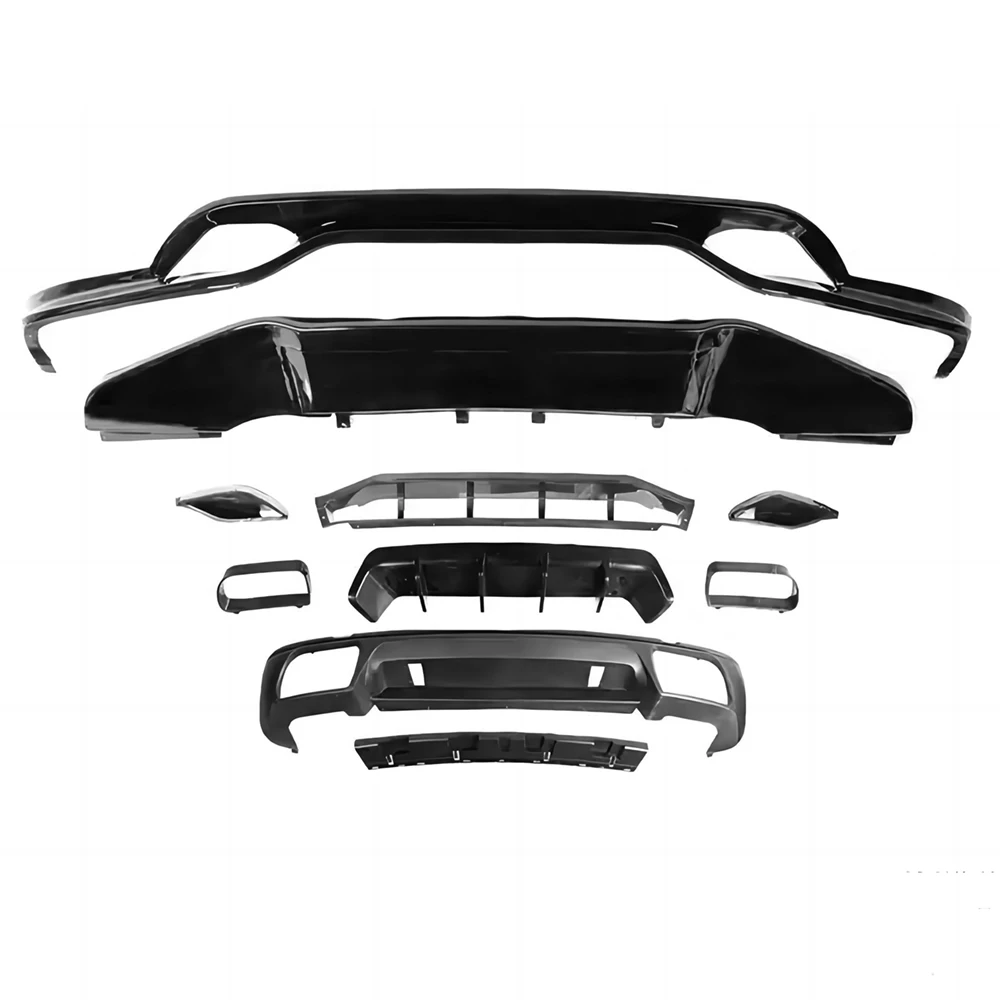 Полный комплект корпуса PP для Porsche Cayenne 958.1 11-14 обновленный новый переднего и