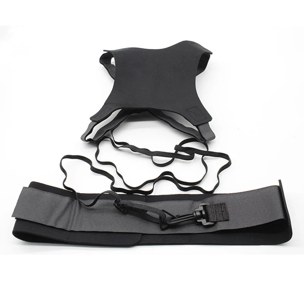 

Soccer Ball Practice Belt Football Kick Training Belt Adjustable Trainer Train Equipment Kick Kids Adult Volleyball Trainer