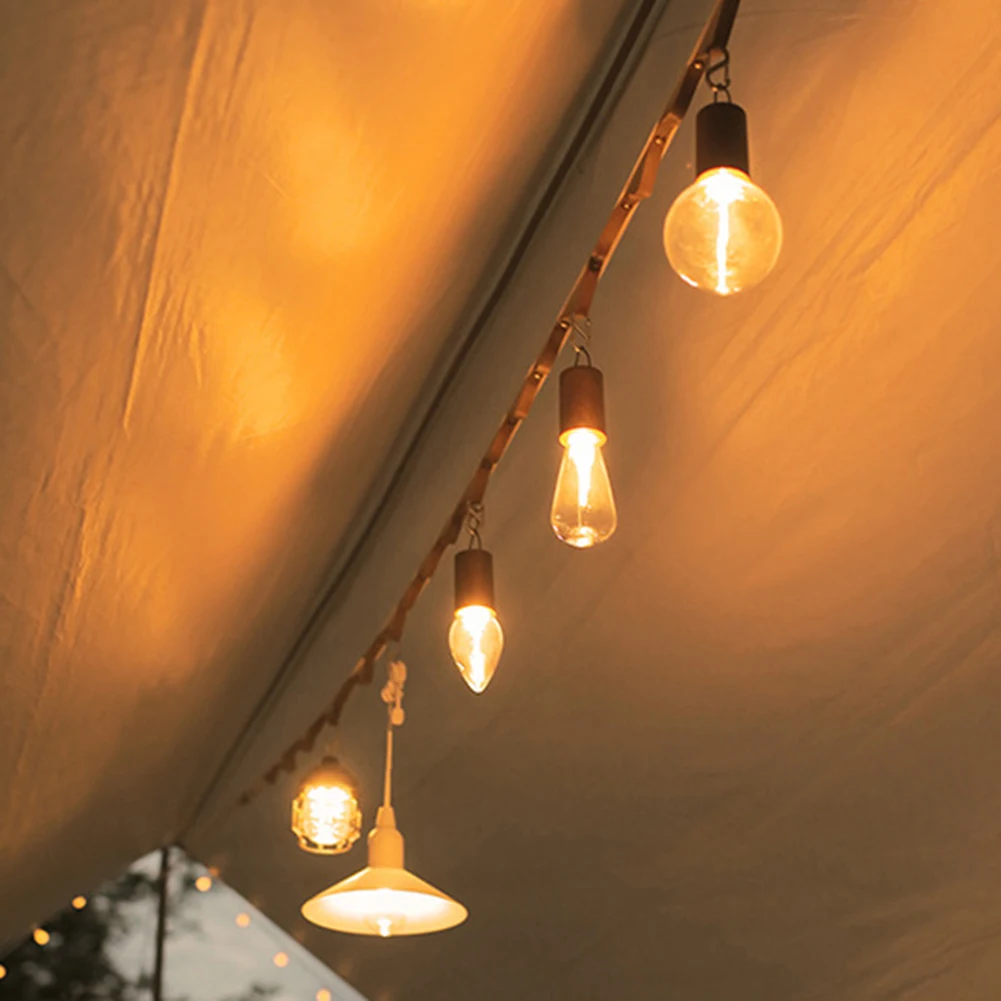

Портативный кемпинговый светильник, светодиодный светильник для палатки, молочный пузырь, мини-винтажные подвесные фонари, легкий светиль...