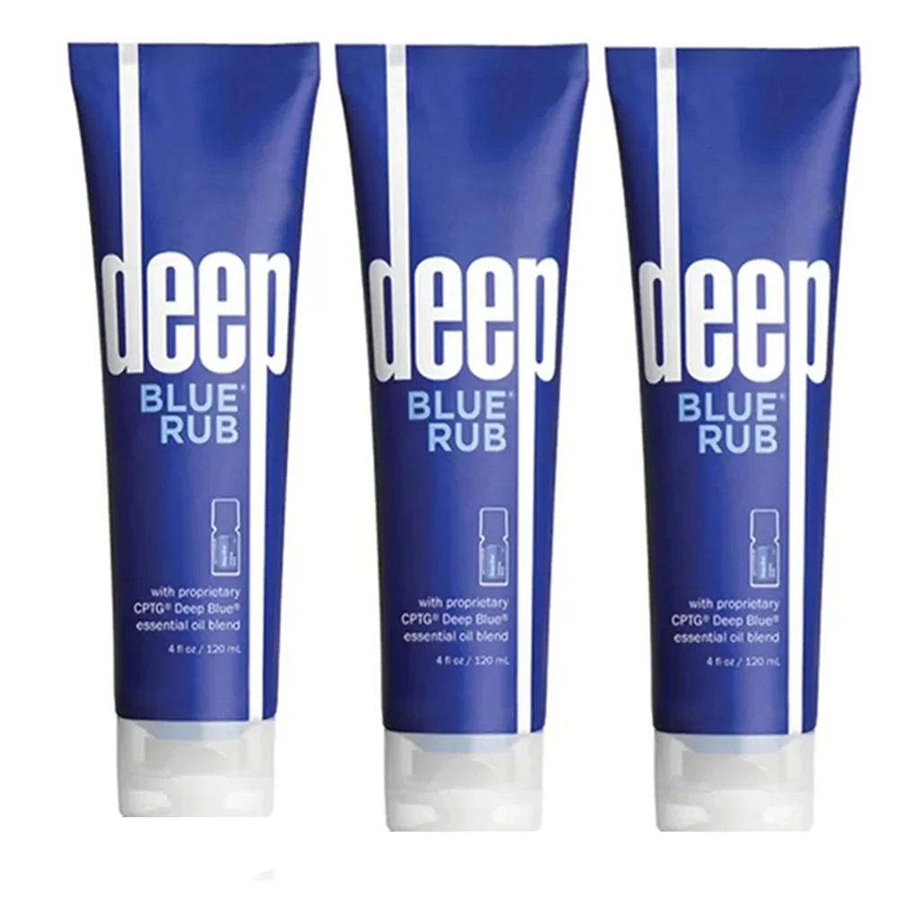 

3PCS Deep Blue Rub Essential Oil With Proprietary Cptg Deep Blue Essential Oil Blend Skin Care Topical Massage soothing cooling