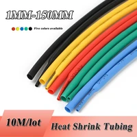 21 thermoresistant tube heat shrink wrapping kit insulation sleeve wire cable sleeving assorted sleeve cable wrap diy black