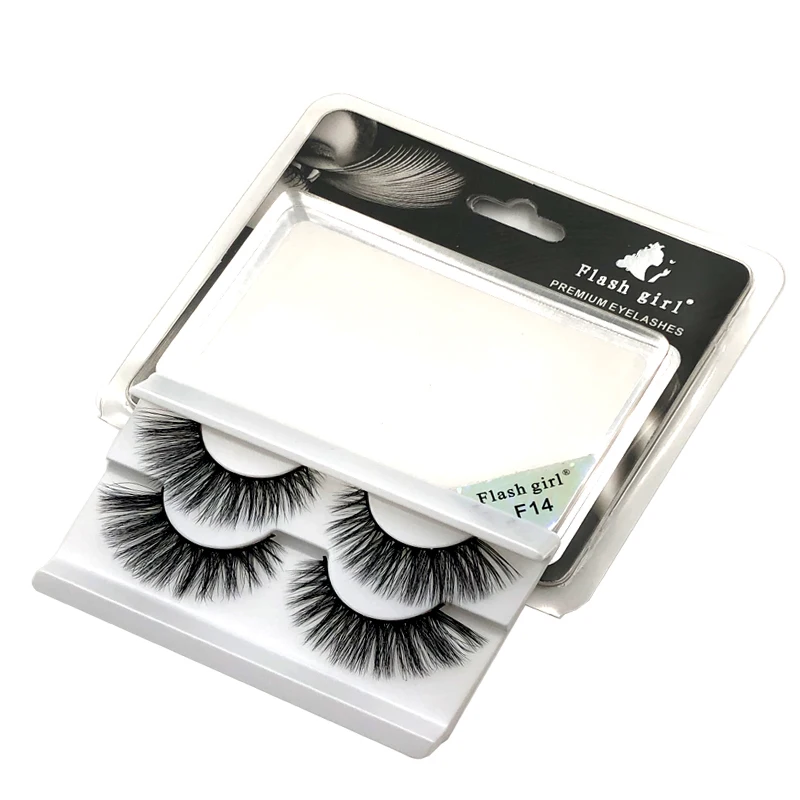 Ресницы Накладные из искусственной норки 2 пары 20 моделей |