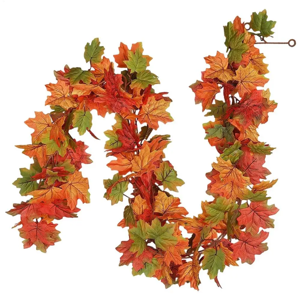 

Искусственные осенние листья из клена