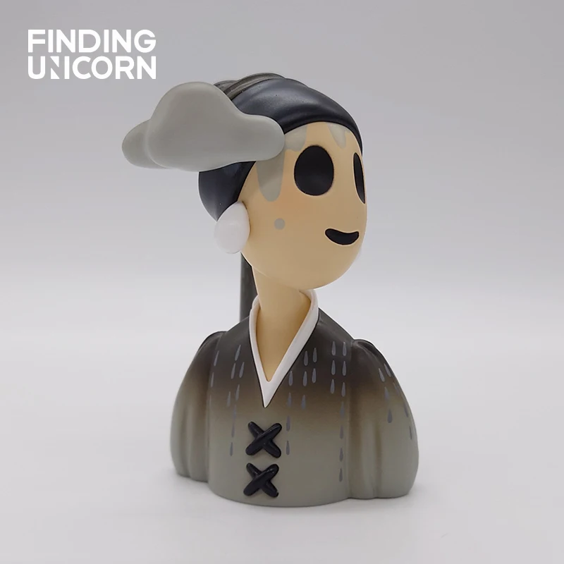 

Коллекция 100% года, оригинальная Бесшумная экшн-фигурка Bluepiper с жемчугом серии Rainy, 8 см, подъемная фигурка, украшения, модель, кукла, игрушки