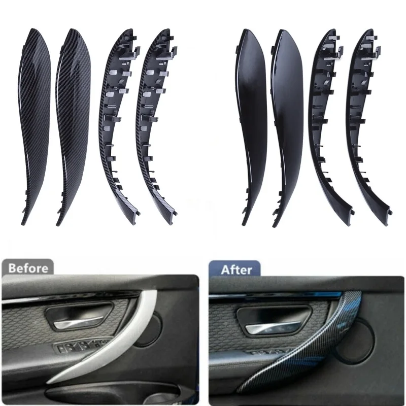 

4PCS Car Interior Door Handle Cover Trim For BMW 3 4 Series F30 F31 F34 F80 F32 F33 F36 F82 F83 M3 Protective Trim