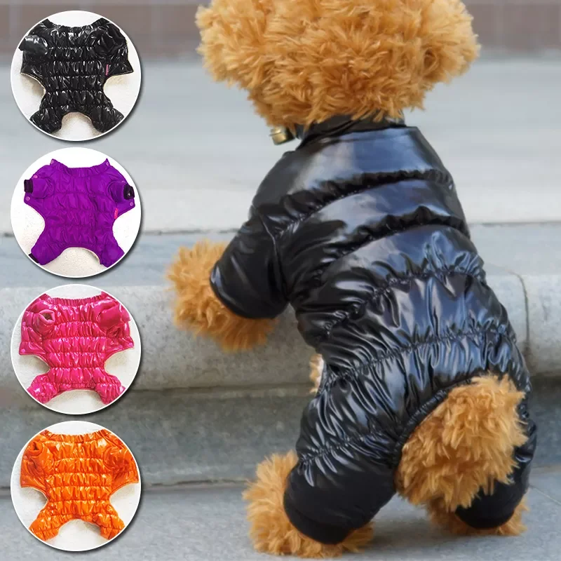 

Winter Warm Pets Dog Clothes Thick Puppy Jacket Coats Windproof Fleece Dog Clothing For Home Small Medium Dogs Supplies