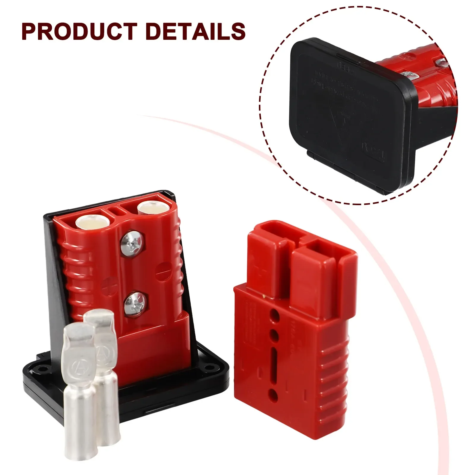 2 шт. 175A для разъема Anderson кронштейн скрытого монтажа крышка панели автофургона