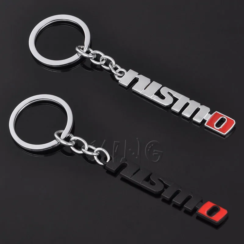 

Car Keyring Keychain Key Chain Key Ring For Nissan Nismo Almera Juke Qashqai Tiida X Trail Note Teana 350Z 370Z Styling Pendant