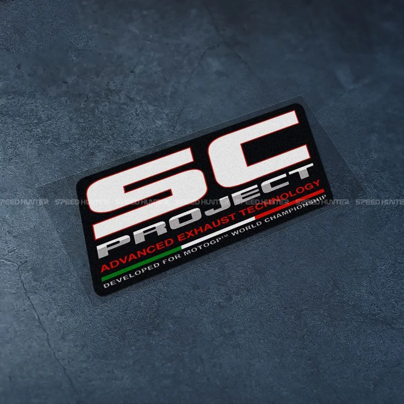 Светоотражающая наклейка на мотоцикл из титанового сплава для SC PROJECT легкая