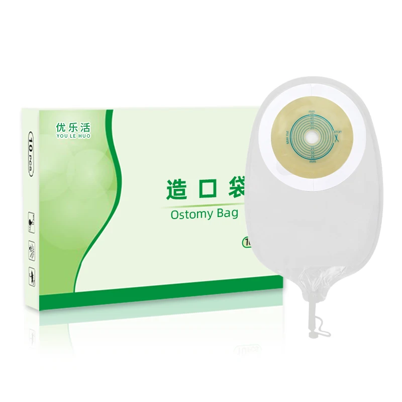 10 шт. двухслойная клейкая сумка для мочи 15-48 мм |