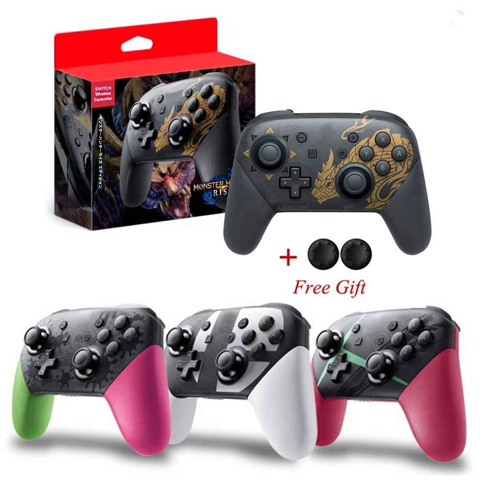 Беспроводной Bluetooth-совместимый Джойстик контроллер для Nintendo Switch Pro геймпад игры