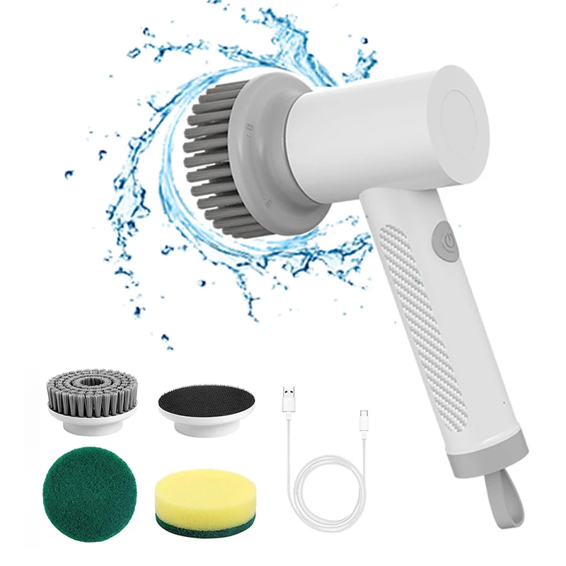 

Wireless Cleaning Brush Brush Brush Dishwashing Home Tools Handheld Kitchen Electric Housework Kitchen Household Dishwashing