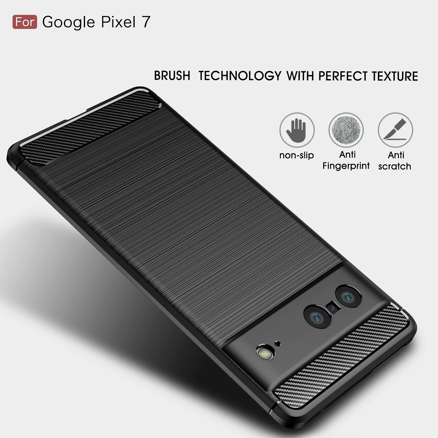 Carbon Fiber Case For Google Pixel 3 2 7 6 5 4/Pixel 3 XL Case Soft Cover For Google Pixel 3 2 XL 4 3A 4xl Phone Coque Fundas