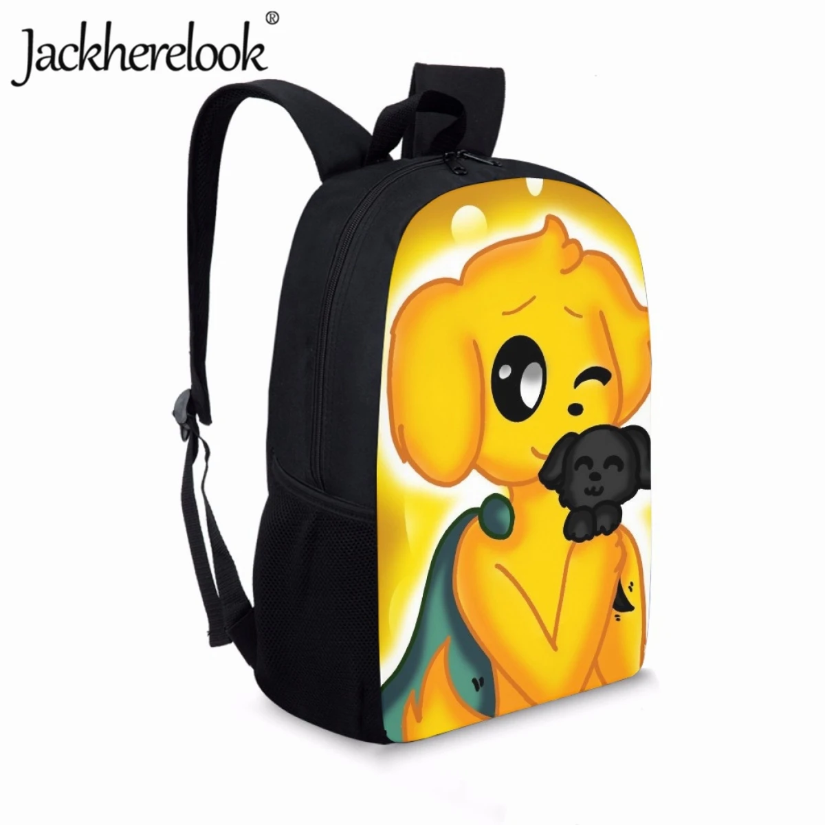Jackherelook Mikecrack Backpacks Students School bag Boys Girls Back to School Book Bag Teens Leisure Travel Bag Cartoon Mochila