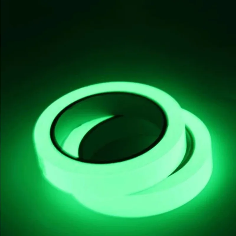 

Светящаяся лента, зеленая противоскользящая светоотражающая полоска для защиты от попасветильник света на лестницу, 5 м