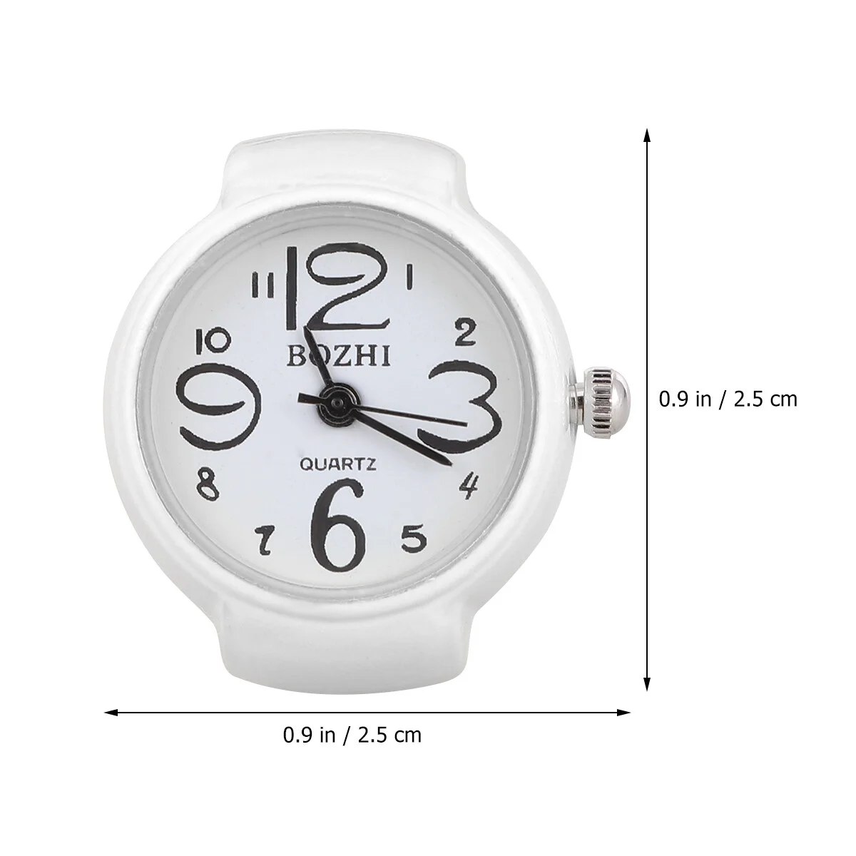 Watch-shaped Ring Ladies Watches For Women Water Proof Unisex Man Mini Clock