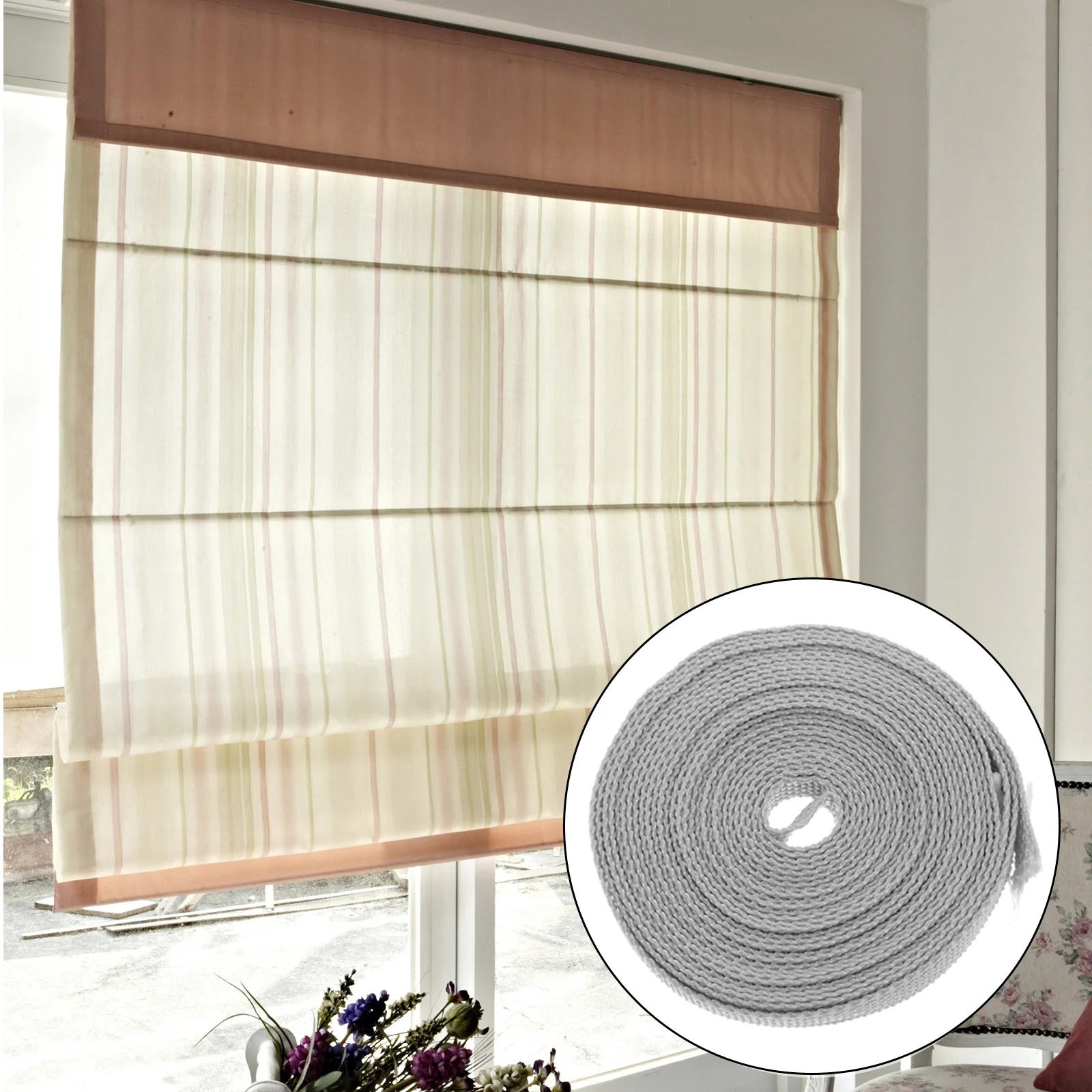 

Strap Curtain Accessories Reliable Buckles Home Window Fixing Ties Household Holdbacks