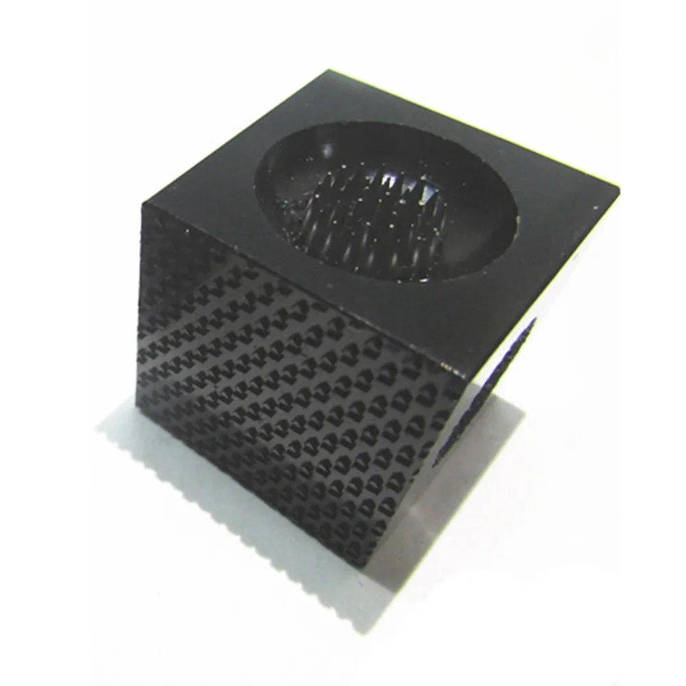 25cm Cube Billiards Cue Tip Tool Shaper Scuffer/Aerator/Nickel/Dime/Penny Radius Aluminum Alloy For Rod Tip Polished
