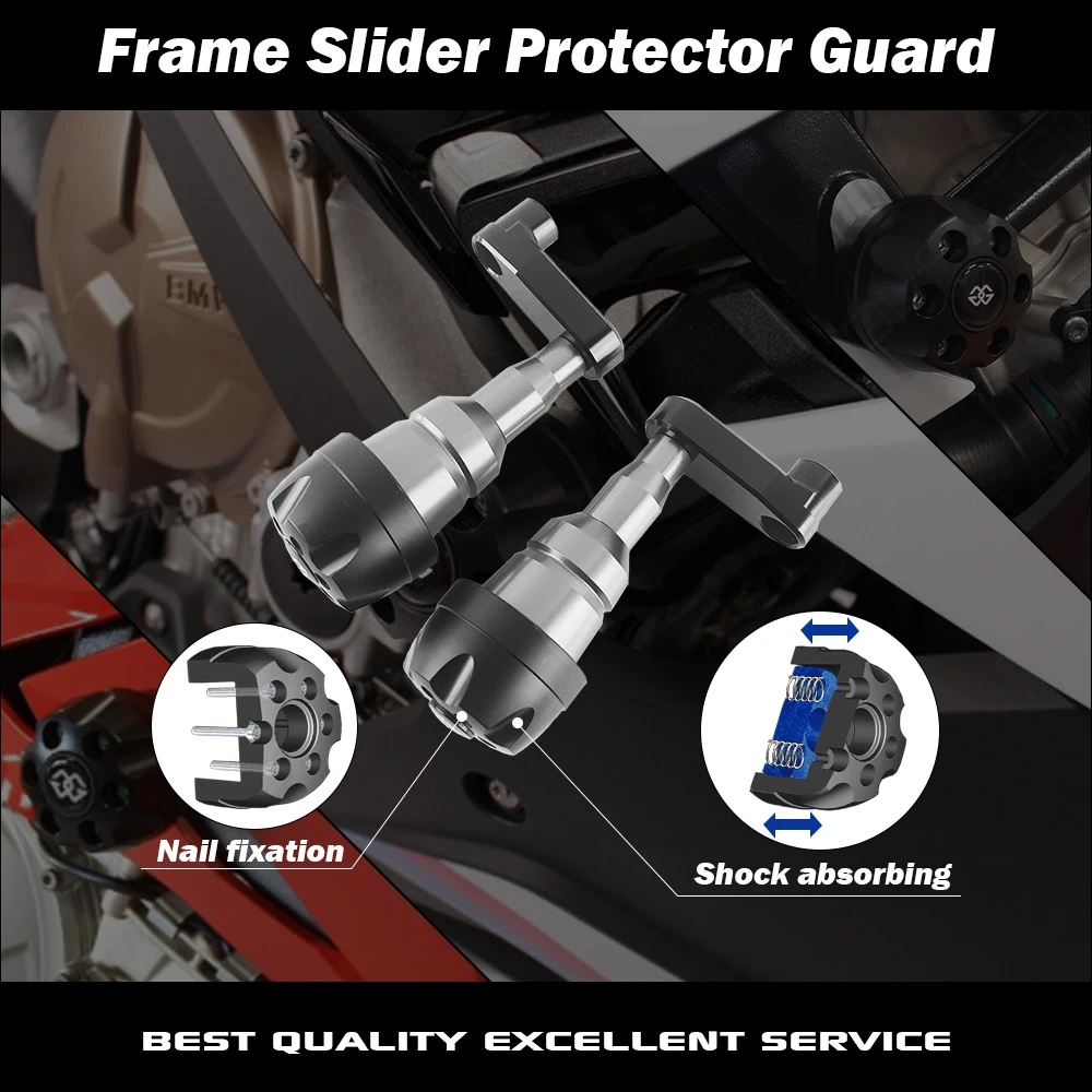 

Motorcycle CNC Gilles Tooling Shock Absorption Fairing Frame Slider Protection for HONDA CBR600RR F5 2007-2008 CBR 600 RR