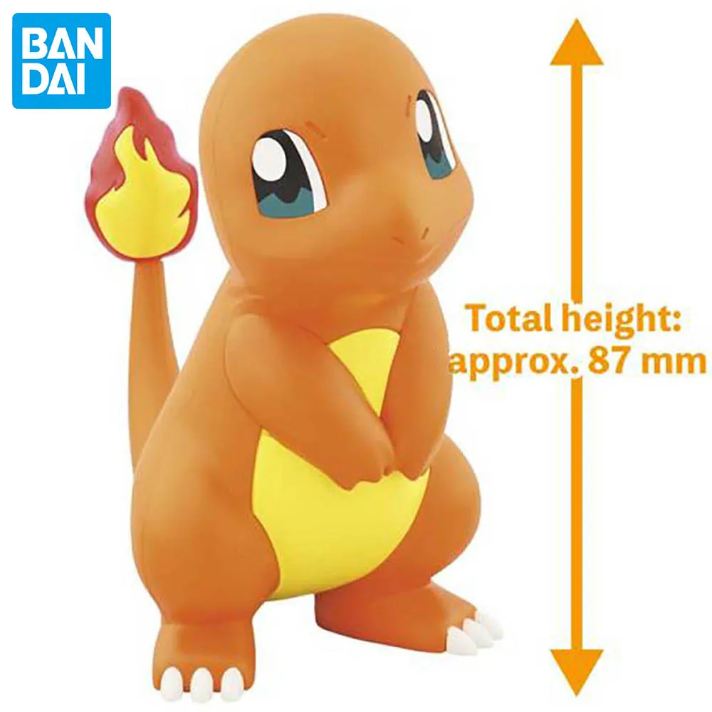 

Bandai Original Charmander Pokemon Assemble the Model Kit Collection Anime Figures Action Figure Toys Gifts