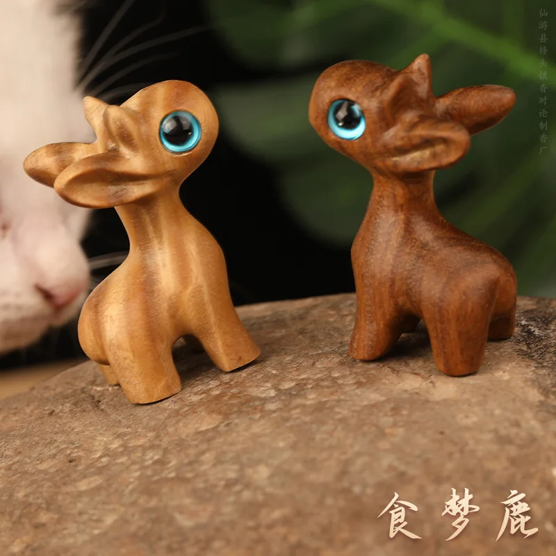 

Подлинный искусственный кошмар олень съесть мечта ремесла орнамент амулет избавление от души брелок Подвеска Исцеление Расслабление Деко...