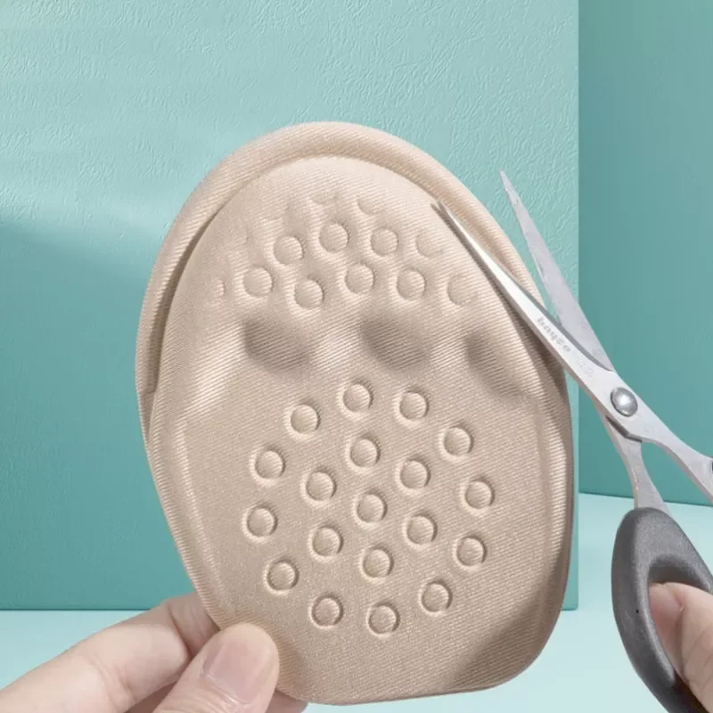 Half Insoles for Shoes Inserts Forefoot Insert Non-slip Sole Cushion Reduce Shoe Size Filler High Heels Pain Relief Shoe Care