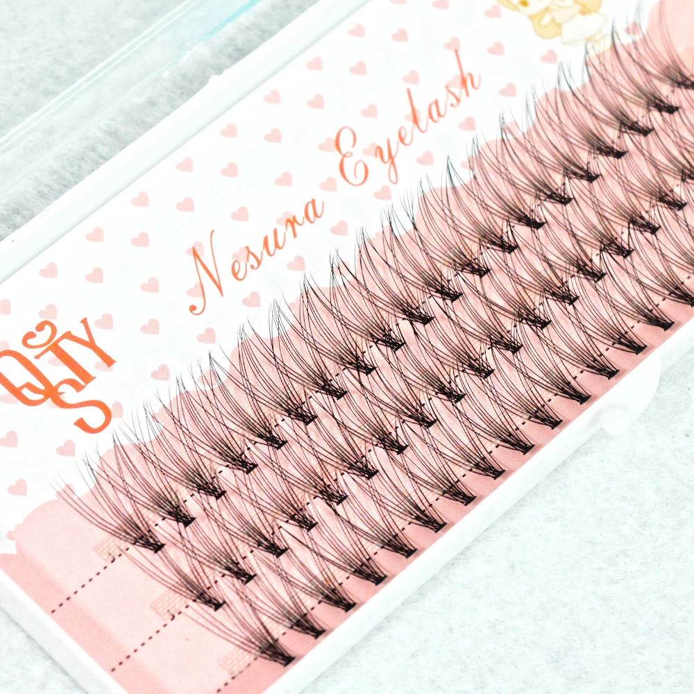 Ресницы Накладные норковые длинные 10D 60 шт.