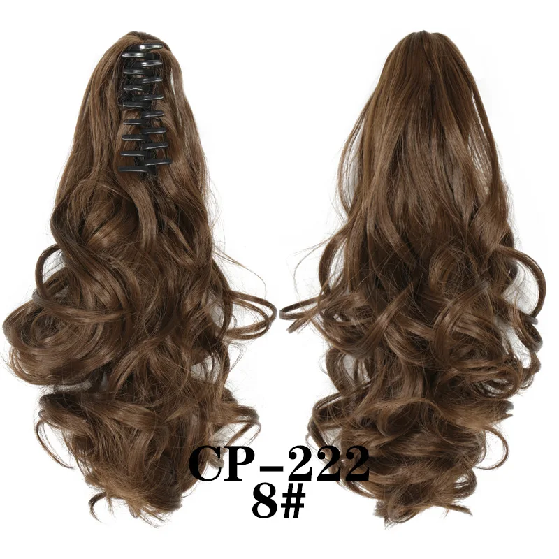 1 шт. синтетические волосы на заколке для наращивания волос конский хвост женщин