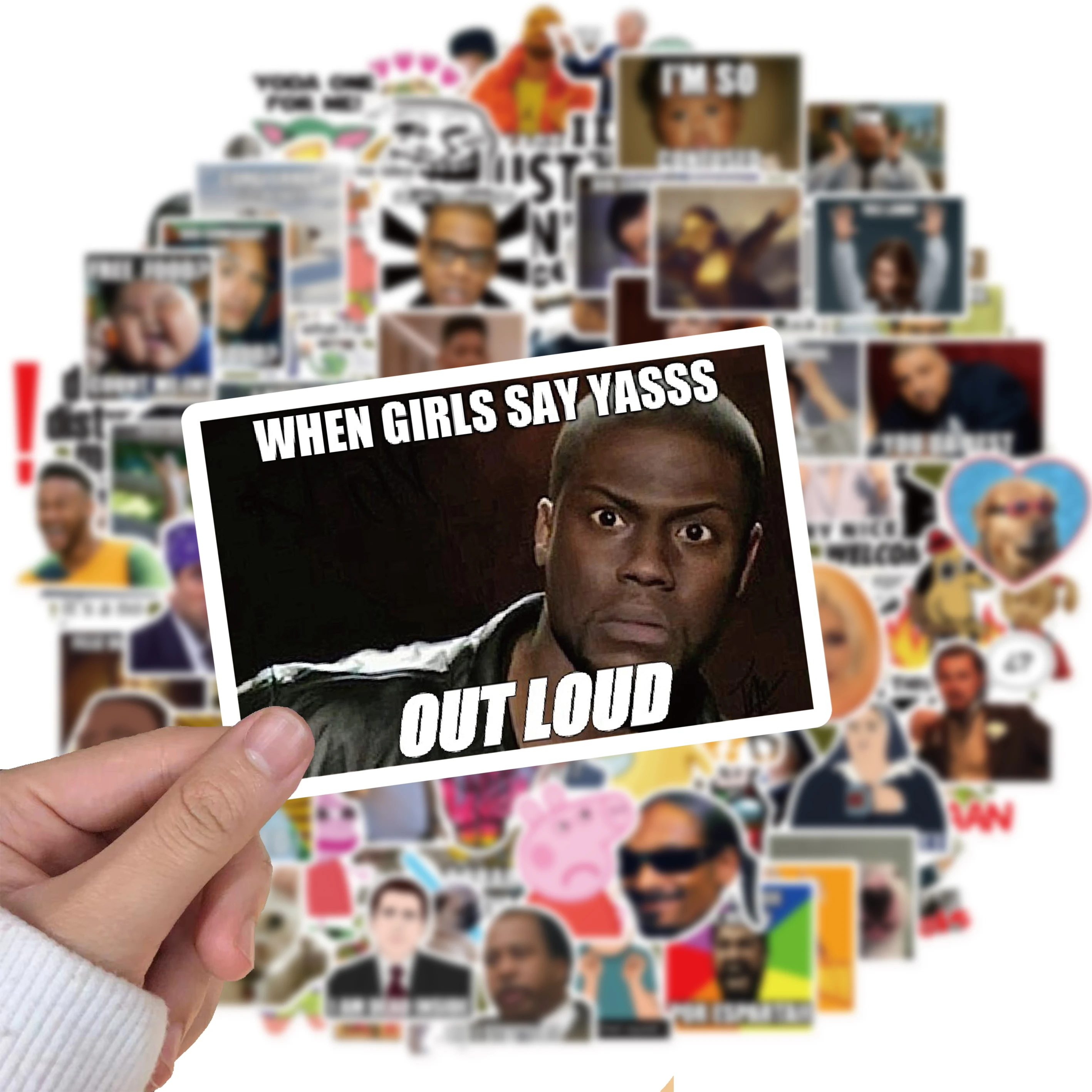 Смешные стикеры для автомобилей 10/50/100/150 шт