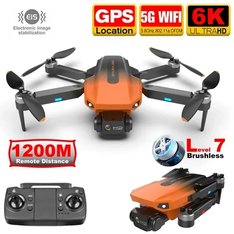 

RG101 6K HD GPS Camera 5G WiFi FPV Drone Foldable RC Quadcopter Professional Dron Brushless Aerial Remote Control Distance 1200m