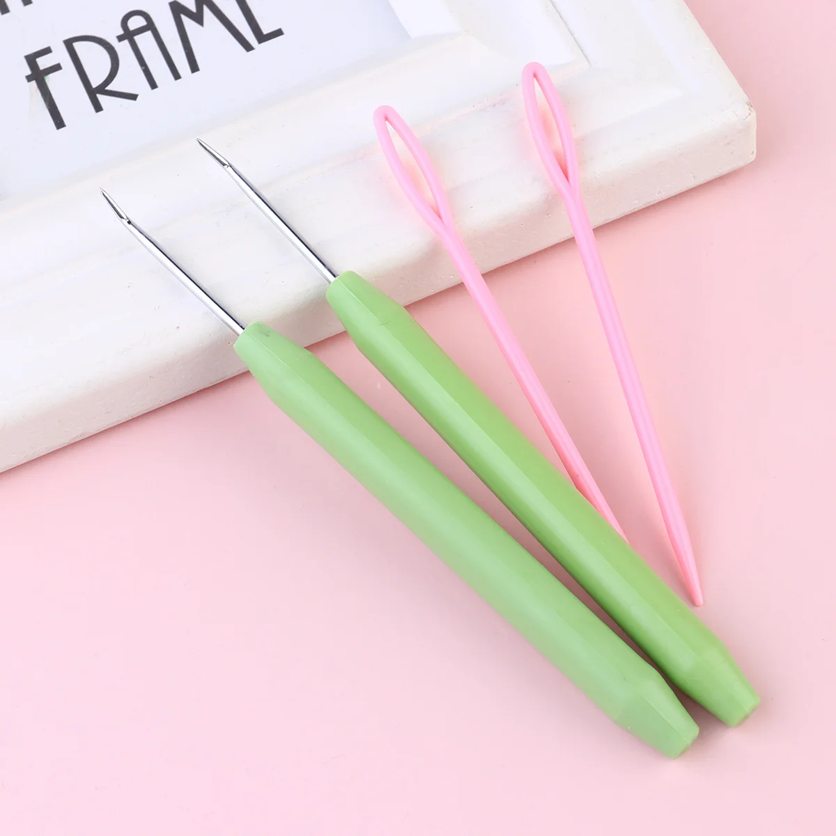 

Crochet Knitting Hook Hooks Needles Loom Patterns Stitches Needle Set Tools Slippers Double Blanket Crafting Ergonomic Sweater