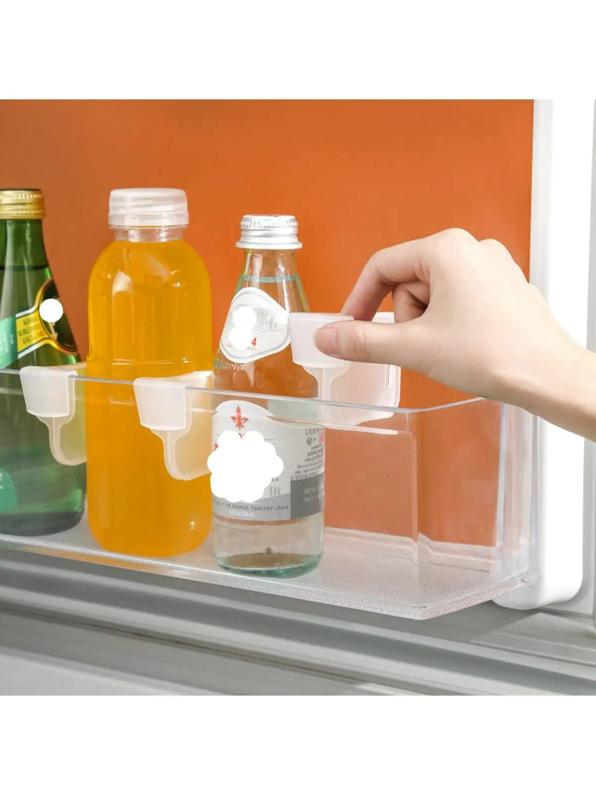 10 шт. регулируемые зажимы для разделителя холодильника