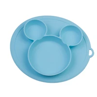 baby feeding bowl plate for kids with silicone bowl suction bpa free feeding baby tableware children dining dishes anti hot safe