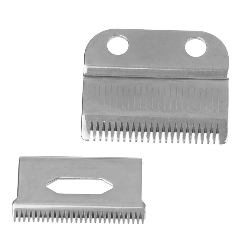 

Hair Clipper Blade Precision 2 Holes Replacement Movable Blade Stainless Steel Hairdresser Salon Accessories